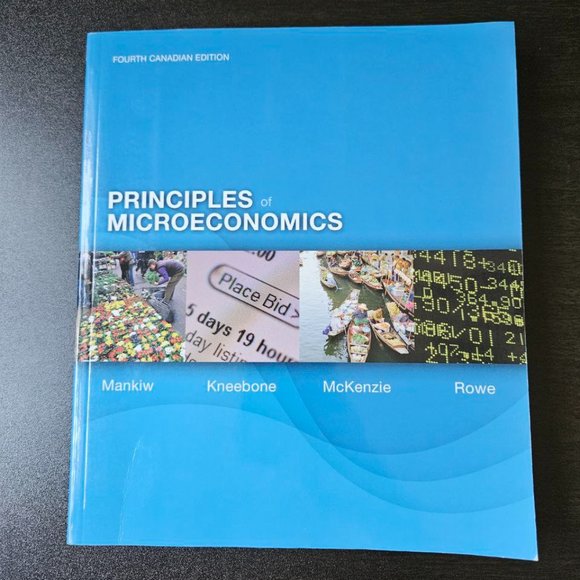 Principles of Microeconomics: 4th Canadian Edition - A4 Paperback‎ - Picture 1 of 5